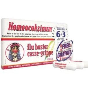 Homeocan Homeocoksinum Flu Buster Daytime Formula 6+3 Doses Homeopathic at Village Vitamin Store