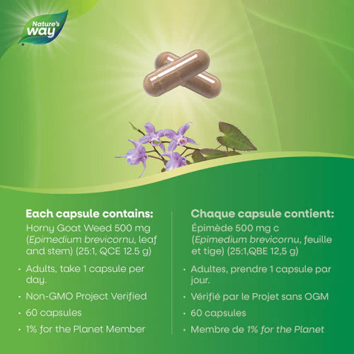 Nature's Way Horny Goat Weed 60 Caps