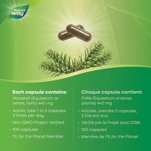 Nature's Way Horsetail Grass 100 Caps