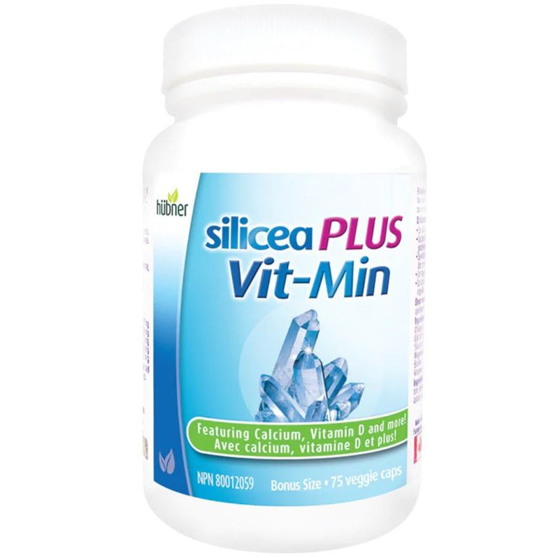 Hübner Silicea Plus Vit-Min 75 Capsules Supplements - Hair Skin & Nails at Village Vitamin Store