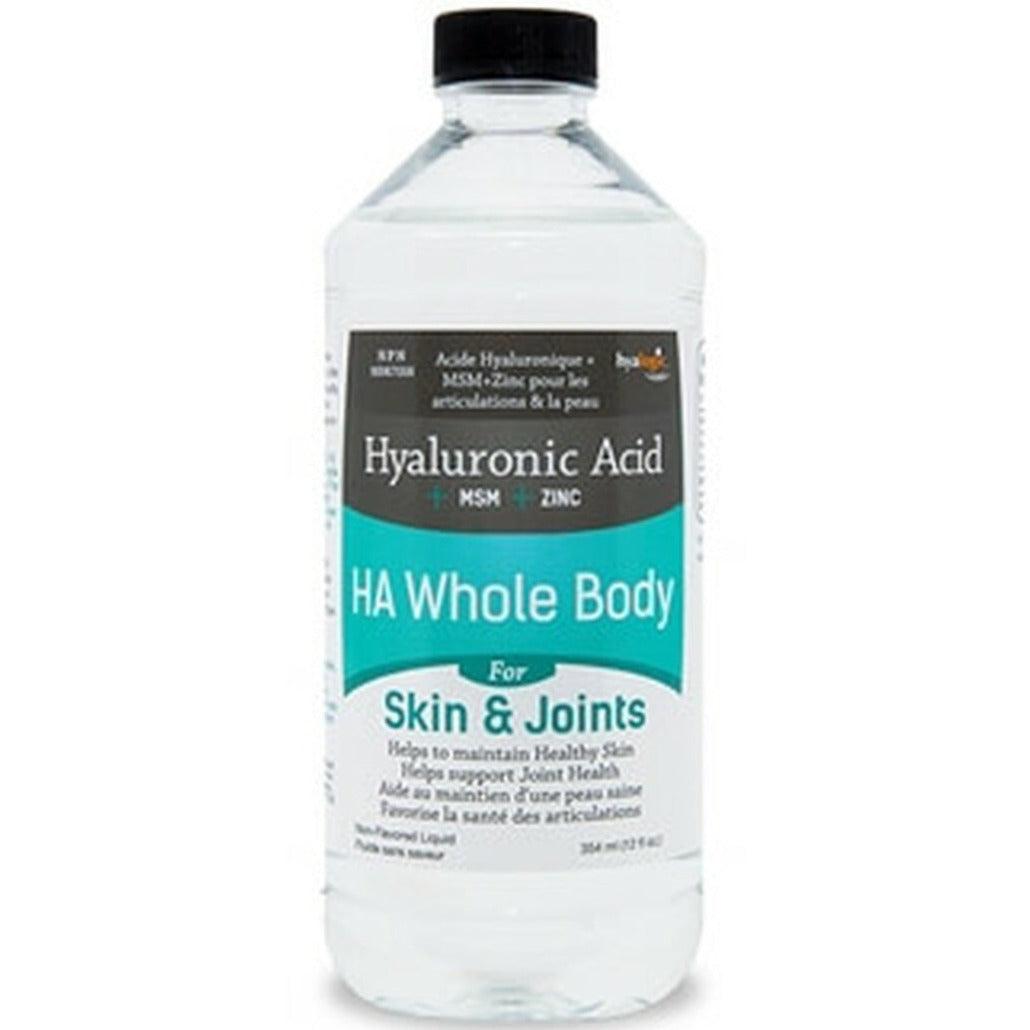 Hyalogic Hyaluronic Acid + MSM + Zinc for Joints & Skin 354ml Supplements - Joint Care at Village Vitamin Store