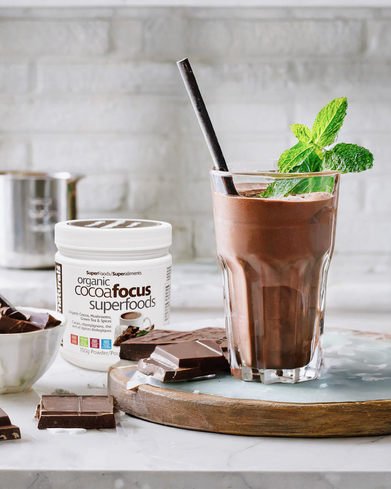 Prairie Naturals Organic Cocoa Focus Superfoods Drink Mix 150g