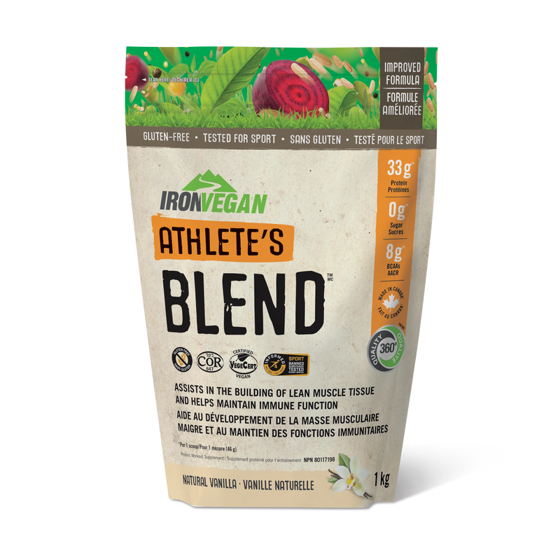 Iron Vegan Athlete’s Blend Natural Vanilla 1kg
