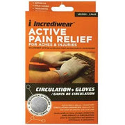 Incrediwear - Fingerless Circulation Gloves Grey Apparel & Accessories at Village Vitamin Store