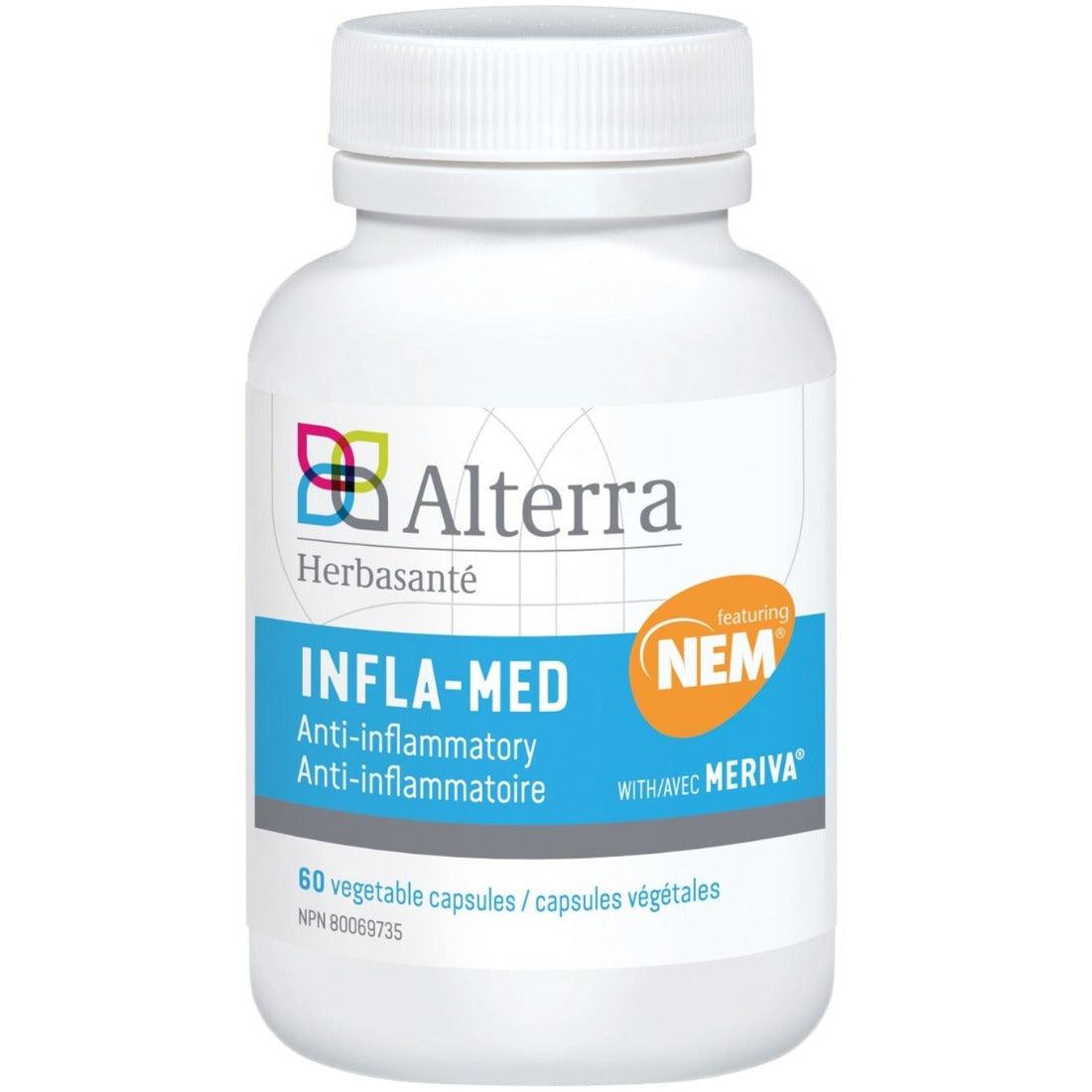 Alterra Infla-Med 60 Veggie Caps Supplements - Pain & Inflammation at Village Vitamin Store
