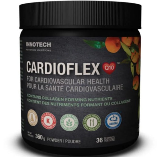 Innotech Cardioflex Q10 Orange 360g Supplements - Cardiovascular Health at Village Vitamin Store