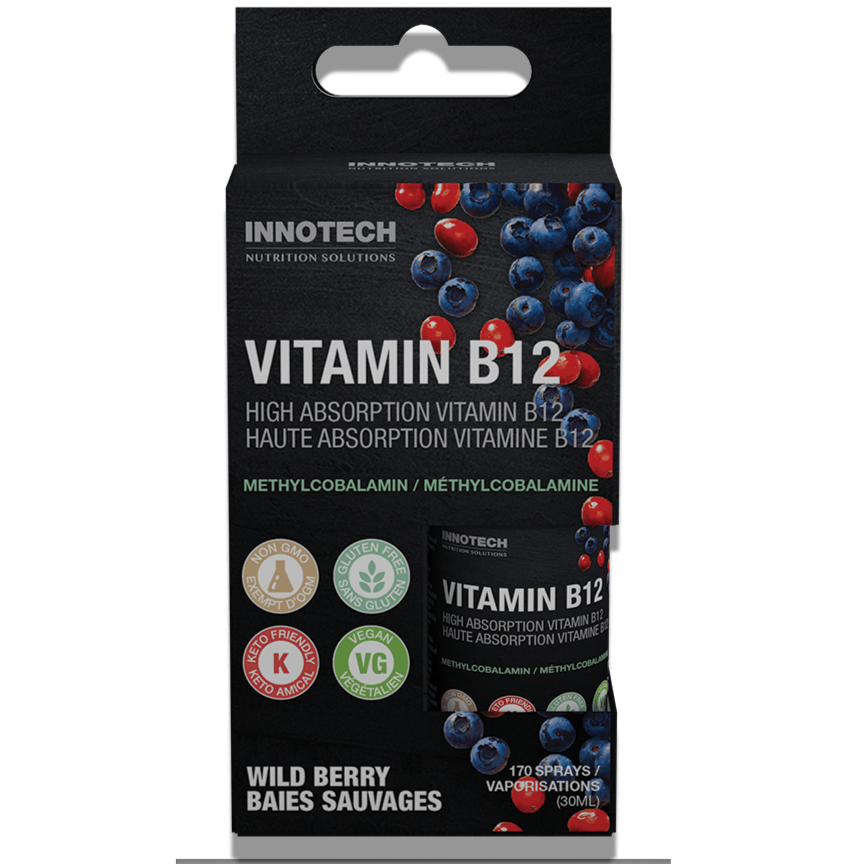 Innotech Vitamin B12 Spray 30mL Vitamins - Vitamin B at Village Vitamin Store