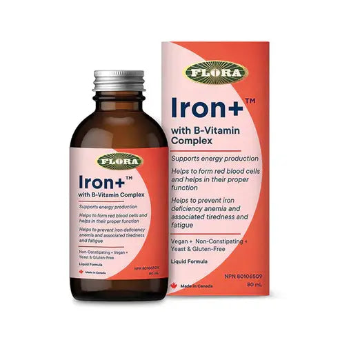 Free Gift: Flora Iron+ With B-Vitamin Complex