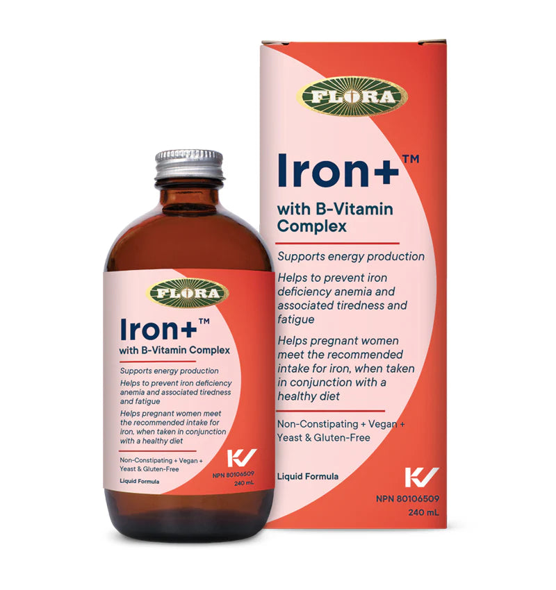 Iron+™ with B-Vitamin Complex Liquid Iron 240 ml