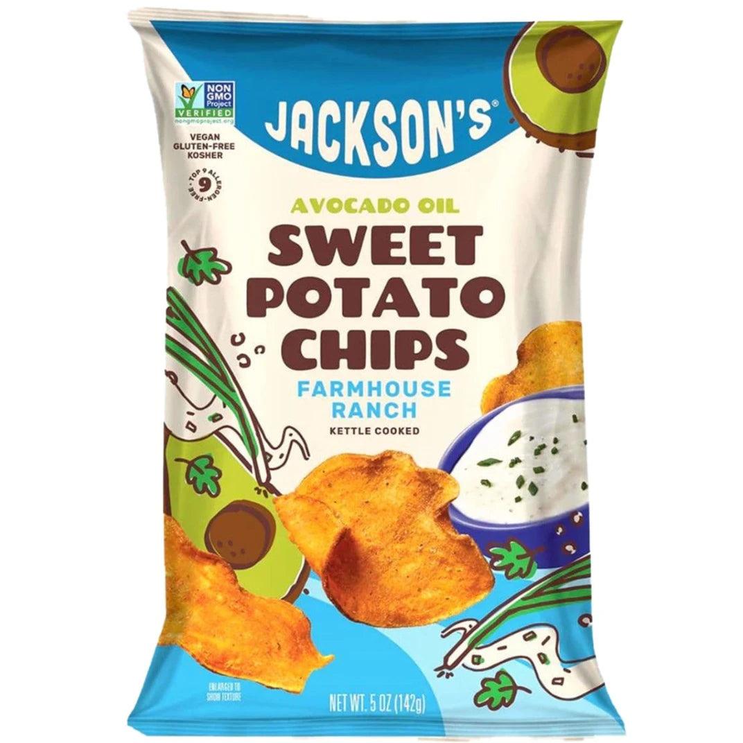 Jackson's Sweet Potato Chips Farmhouse Ranch 142g Food Items at Village Vitamin Store