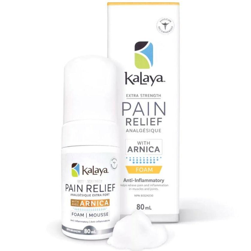 KaLaya Extra Strength Pain Relief Foam With Arnica 80ml Personal Care at Village Vitamin Store