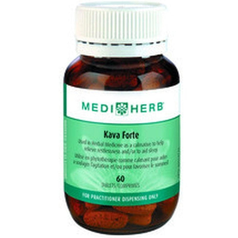MediHerb Kava Forte 60 Tabs Supplements - Sleep at Village Vitamin Store