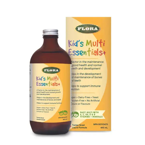 Flora Kid's Multi Essentials+ Liquid Formula For Kids 445mL