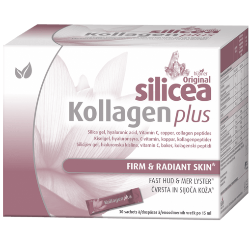 Hübner Silicea Kollagen Plus for Firm and Radiant Skin, 30 Sachets (15ml each) Supplements - Hair Skin & Nails at Village Vitamin Store
