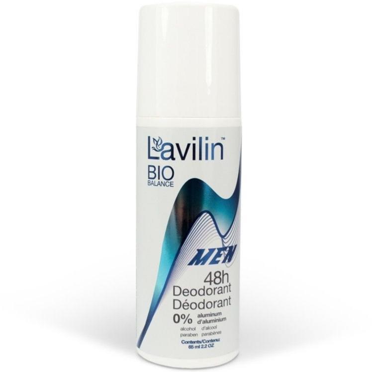 Lavilin Deodorant Roll-On Men 48 Hour, 65mL | Village Vitamin Store Canada