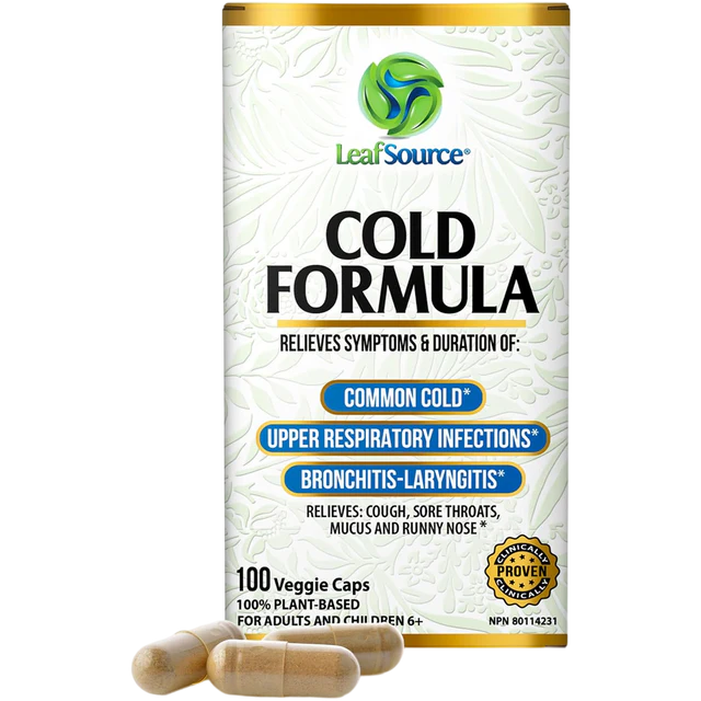 Leaf Source Cold Formula 100 Veggie Caps