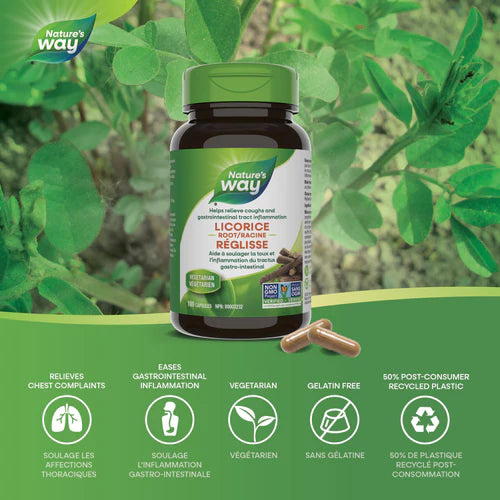 Nature's Way Licorice Root 100 Caps
