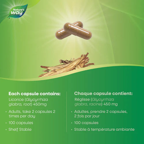 Nature's Way Licorice Root 100 Caps