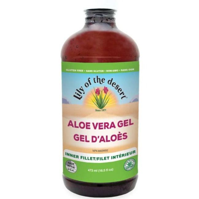 Lily of the Desert Aloe Vera Gel Inner Fillet 473ml *Limit of 1 Per Order* Food Items at Village Vitamin Store