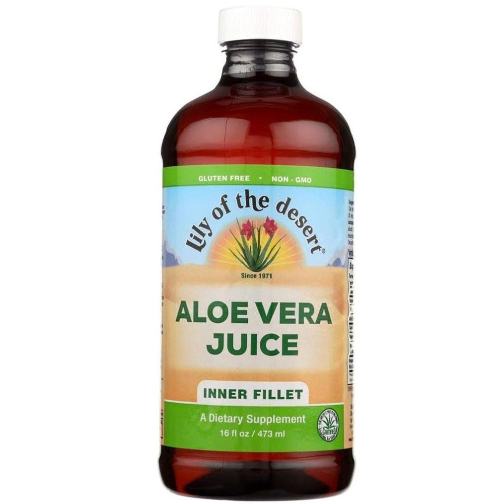 Lily Of The Desert Aloe Vera Juice Inner Fillet 473ml *Limit of 1 Per Order* Food Items at Village Vitamin Store