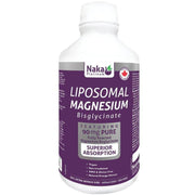Naka Platinum Liposomal Magnesium Bisglycinate 600ml (500 + 100 FREE) Bonus Size Minerals - Magnesium at Village Vitamin Store