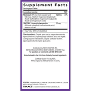 New Chapter Magnesium & Ashwagandha 30 Tabs Minerals - Magnesium at Village Vitamin Store