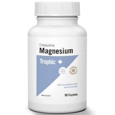 Trophic Magnesium Chelazome 180 Caplets Minerals - Magnesium at Village Vitamin Store