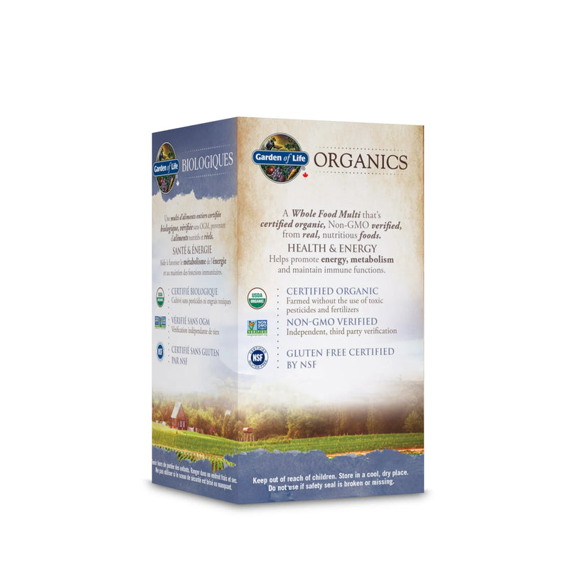 Garden Of Life Mykind Organics Men's Once Daily Multivitamins 30 Veggie Tabs