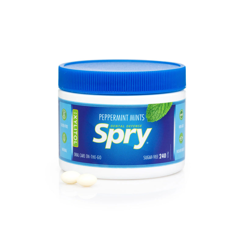 Spry Mints Peppermint 240 Count