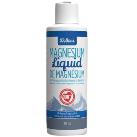 Bolton's Naturals Magnesium Chloride Liquid 237mL Minerals - Magnesium at Village Vitamin Store