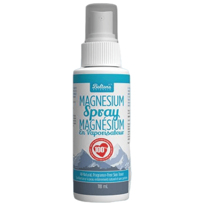 Bolton's Naturals Magnesium Spray 118mL Minerals - Magnesium at Village Vitamin Store
