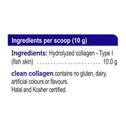 Genuine Health Clean Collagen Marine Unflavoured 210g Supplements - Collagen at Village Vitamin Store