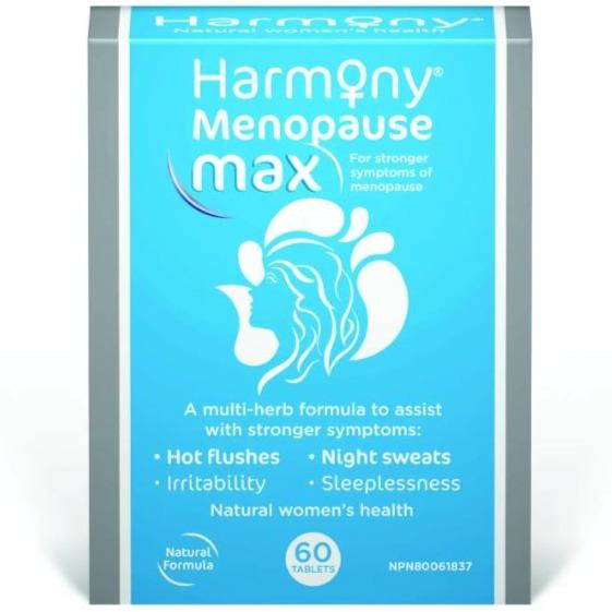 Martin & Pleasance Harmony Menopause Max 60 Tablets(Plus Free Feminine Moisturiser) Homeopathic at Village Vitamin Store