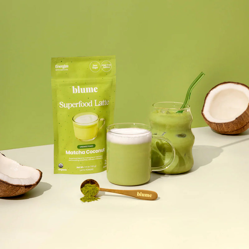 blume Matcha Coconut Blend Drink Mix 100g