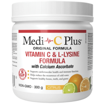 Preferred Nutrition Medi C Plus Citrus With Calcium Powder 300g Vitamins - Vitamin C at Village Vitamin Store
