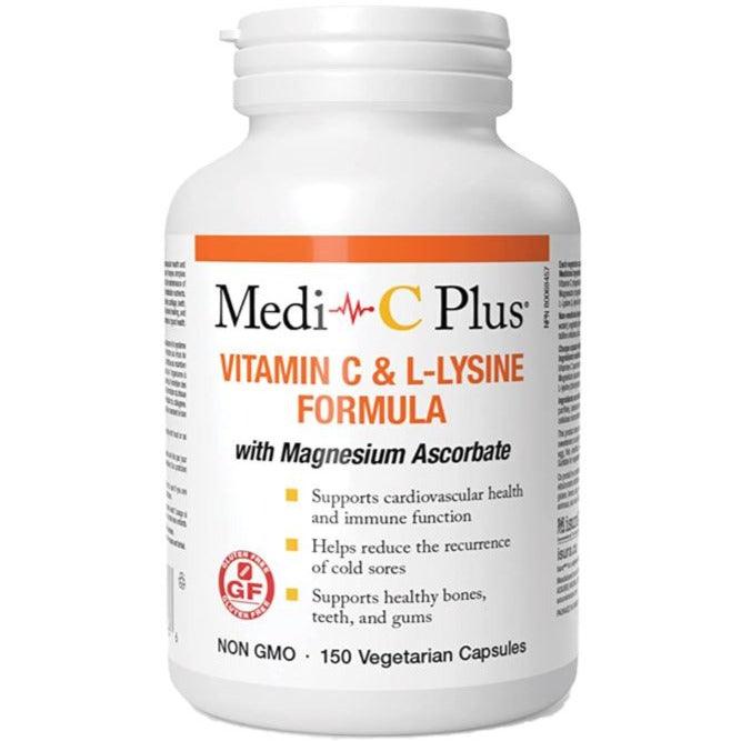 Medi C Plus With Magnesium Ascorbate 150 Veggie Caps Vitamins - Vitamin C at Village Vitamin Store