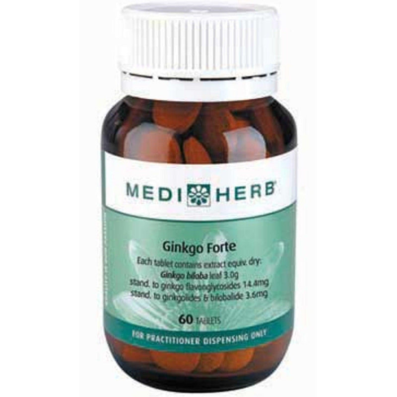 MediHerb Ginkgo Forte 60 Tablets