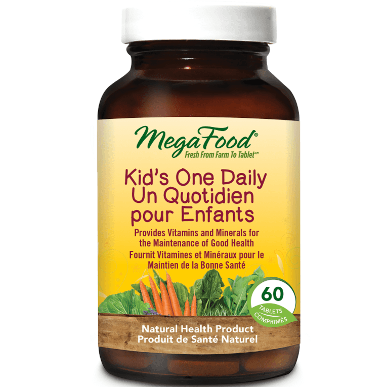 Mega Food Kid's One Daily 60 Tabs Supplements - Kids at Village Vitamin Store