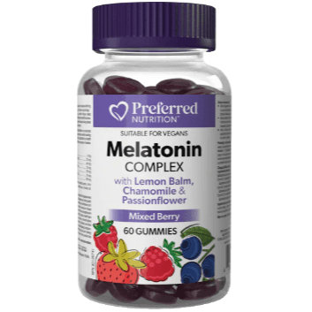 Preferred Nutrition Melatonin Complex (Mixed Berry) - 60 Gummies