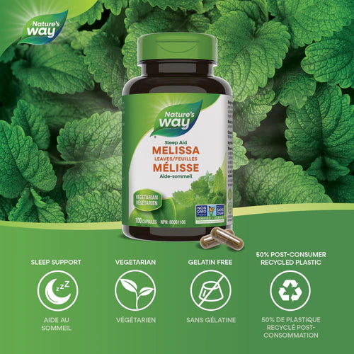 Nature's Way Melissa Leaves 100 Capsules