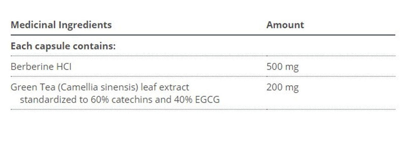 Metagenics Berberine GT 60 Capsules Supplements - Blood Sugar at Village Vitamin Store