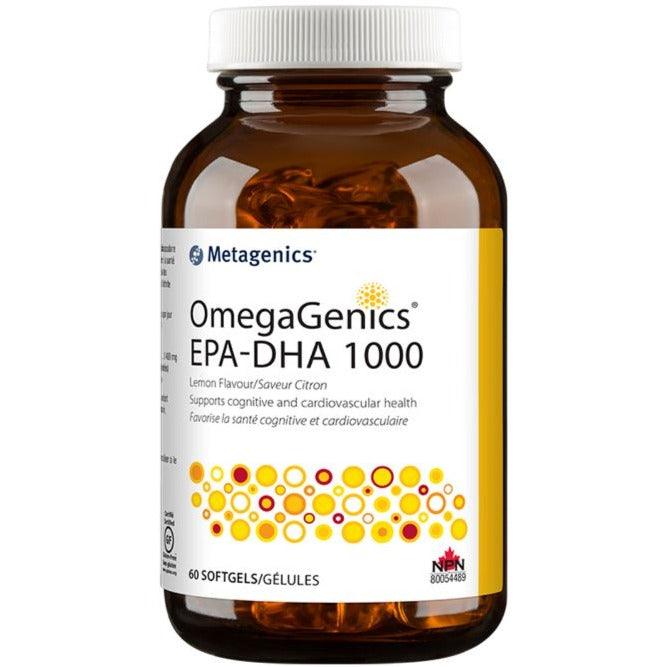 Metagenics OmegaGenics EPA-DHA 1000 60 Softgels Supplements - EFAs at Village Vitamin Store