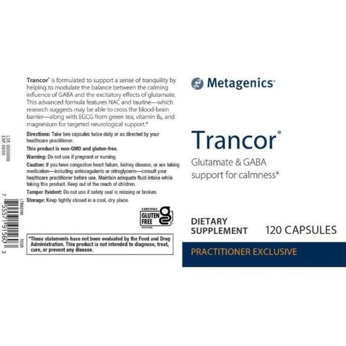 Metagenics Trancor 120 capsules