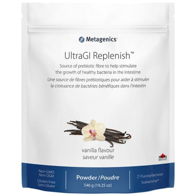 Metagenics UltraGI Replenish Vanilla 546gL Supplements - Digestive Health at Village Vitamin Store