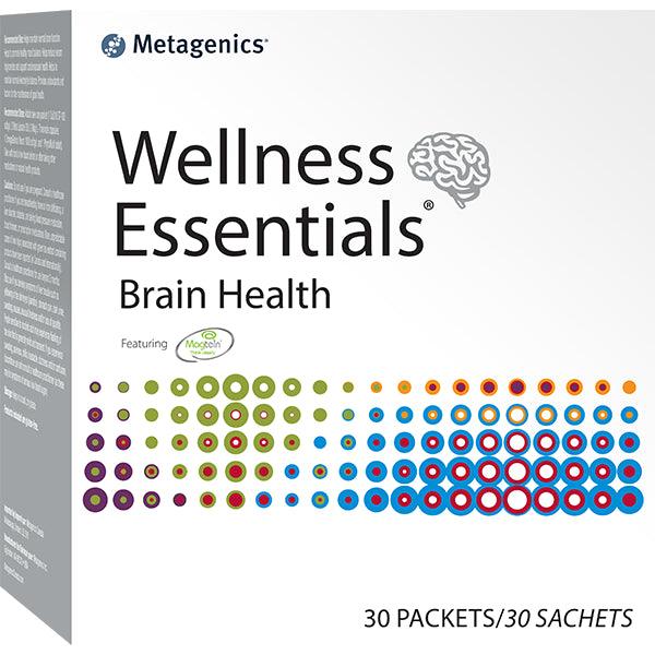 Metagenics Wellness Essentials Brain Health 30 Packs Supplements - Cognitive Health at Village Vitamin Store