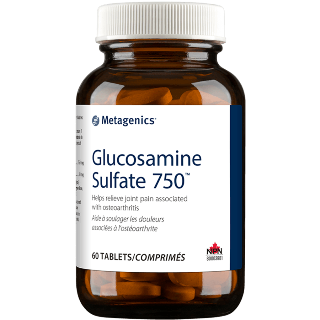 Metagenics Glucosamine Sulfate 750 - 60 Tablets Supplements - Joint Care at Village Vitamin Store