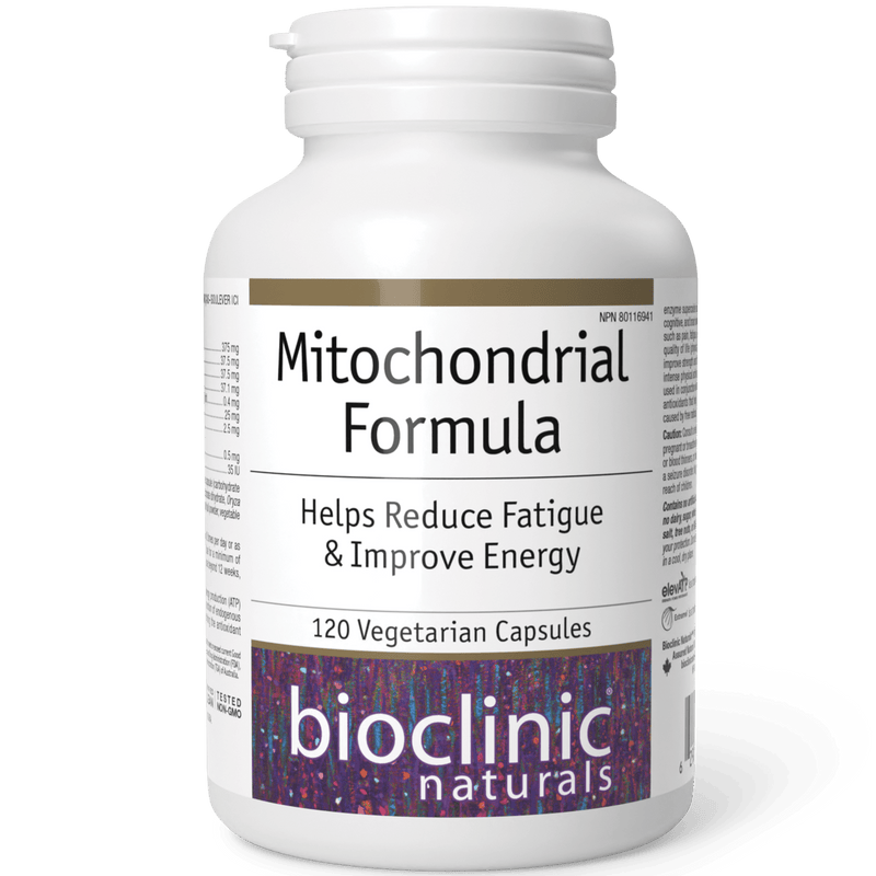 Bioclinic Naturals Mitochondrial Formula 120 Veggie Capsules