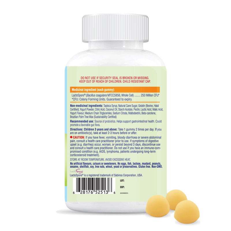 Allkidz Naturals Probiotic Gummies 80 Gummies