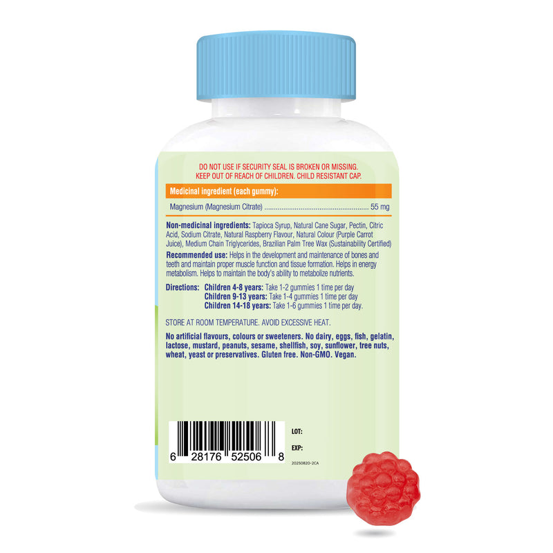 Allkidz Naturals Magnesium 80 Gummies