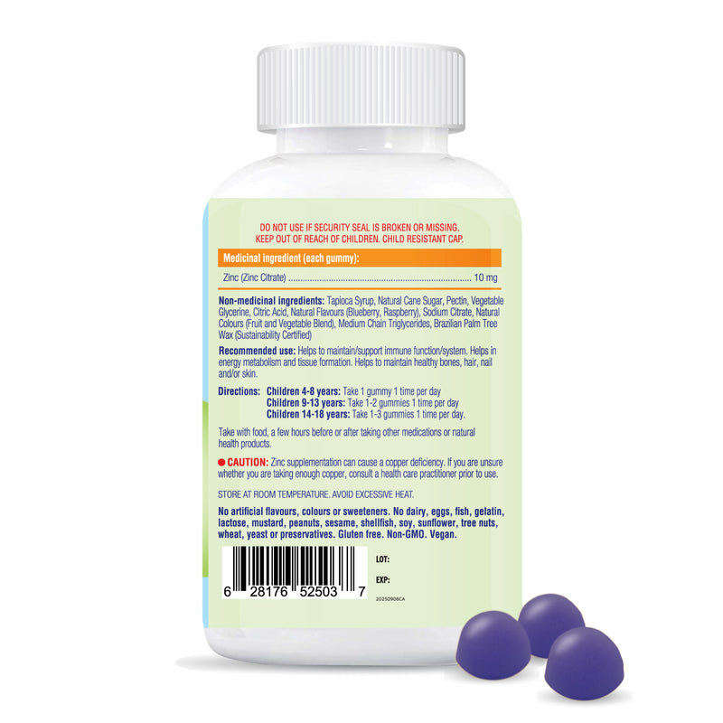 ALLKIDZ NATURALS Zinc (90 Gummies)